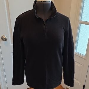Calvin Klein Jeans Black Zip-Up Sweater